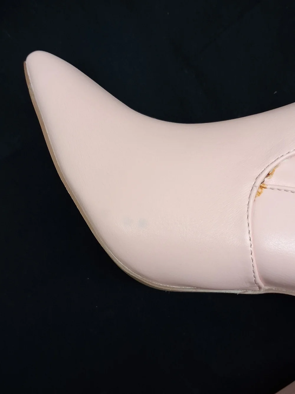 Shoe Dazzle Blush Over-the-Knee Lace-Up Heeled Boots